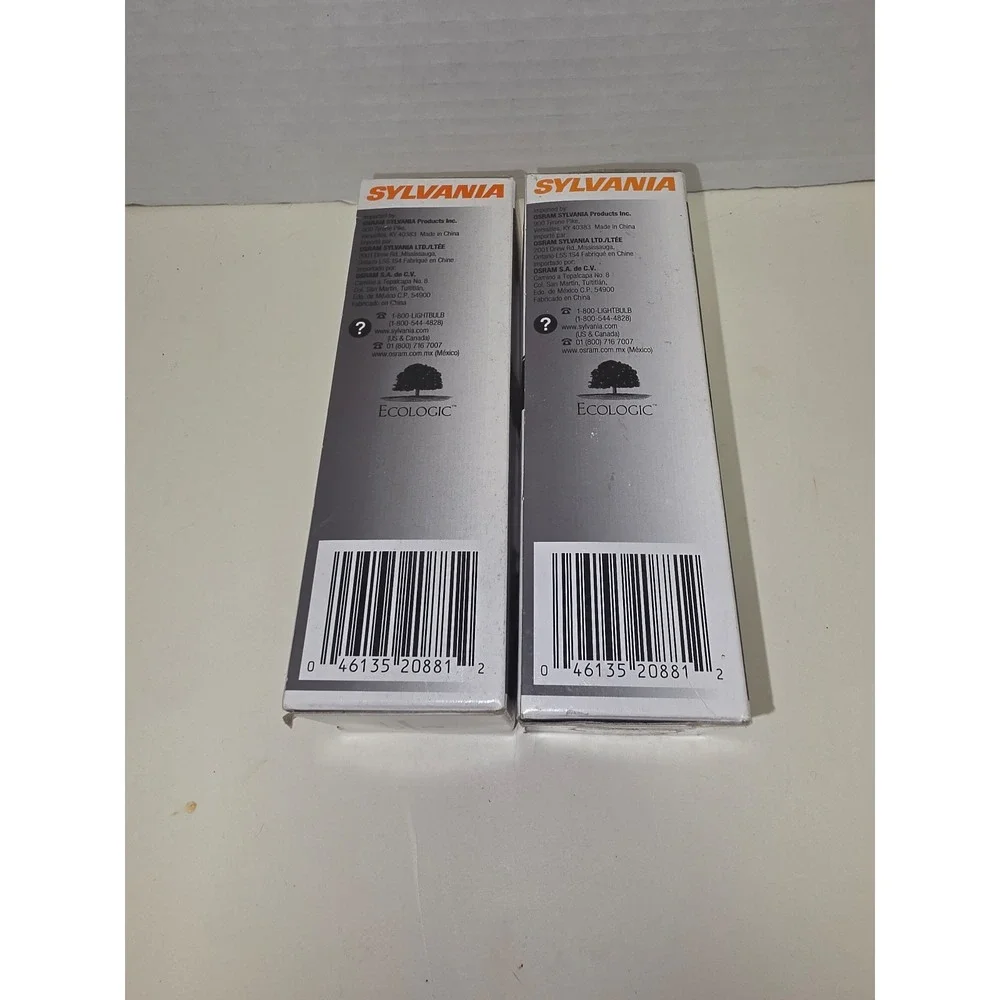 Sylvania 20881 is a 26-watt Dulux T/E amalgam compact fluorescent lamp bulb pair